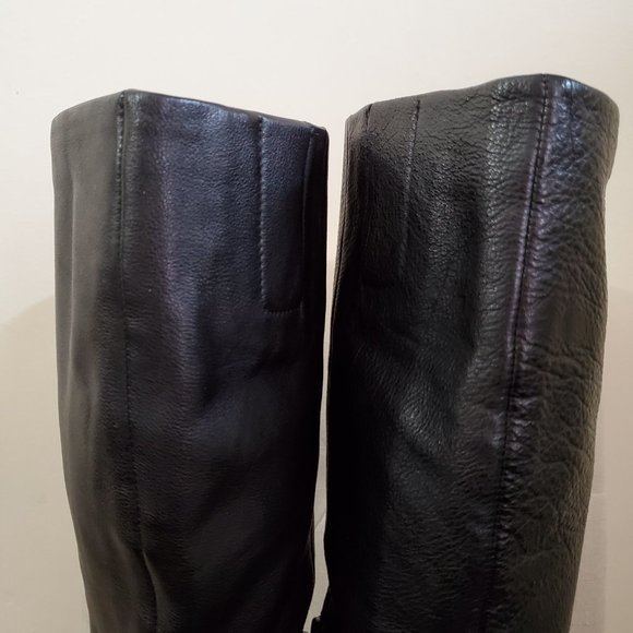 Kenneth Cole "Justin" knee high leather boots - Picture 2 of 9